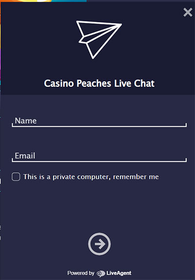 live chat peaches casino en ligne 